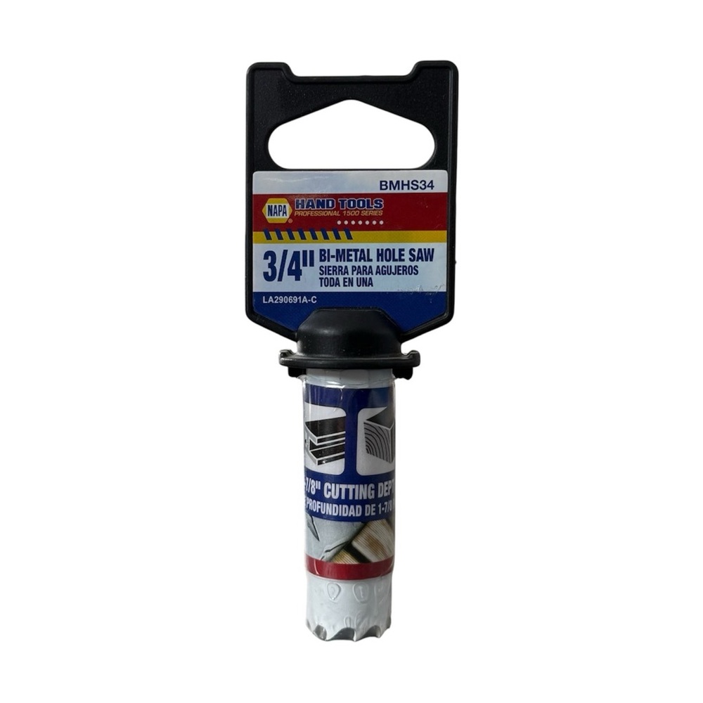 NAPA Hand Tools Bi-Metal Hole Saw - Blue and White